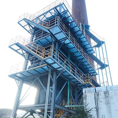 Steel Plant Flue Gas Treatment Medium Frequency Furnace Electric Furnace Flue Gas Purification No Vi